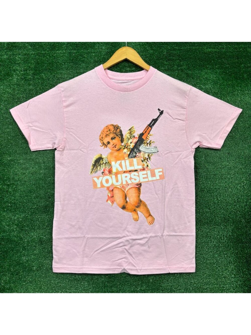 G59 Records x The Suicideboys Kill Yourself AK Cherub Hip-Hop T-Shirt Medium